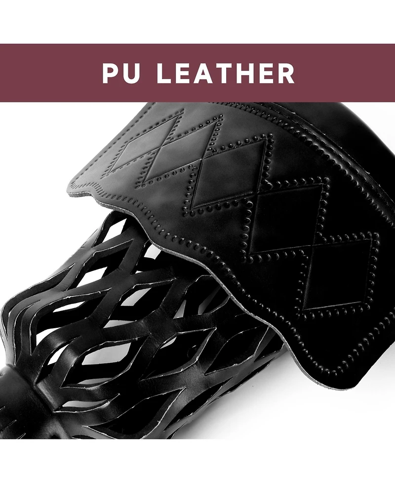Gse Games & Sports Expert Set of 6 Heavy Duty Pu Leather Billiard Pool Table Pockets