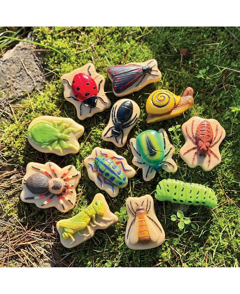 Yellow Door Sensory Play Stones: Bugs - 12 Pieces