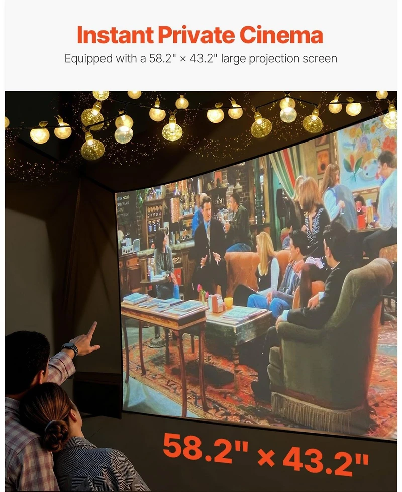 Mecale 10x8 Ft Suv Tent for Camping 5-8 Person with Rainfly Bag