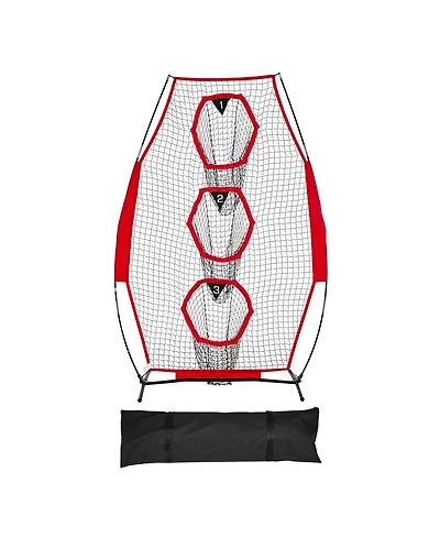 Mecale 8 x 4 Football Throwing Net with 5 Target Pockets