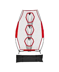 Mecale 8 x 4 Football Throwing Net with 5 Target Pockets