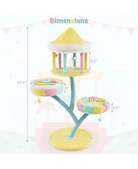 Cozito Cat Tree Multi-Layer with 2 Removable Perches and Posts