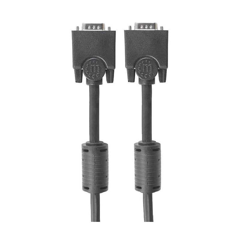 Manhattan 10 Ft. Svga HD15 Male to Male Monitor Cable