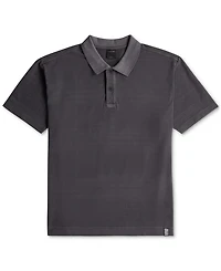 G-Star Raw Men's Washed Jacquard Relaxed-Fit Polo Shirt