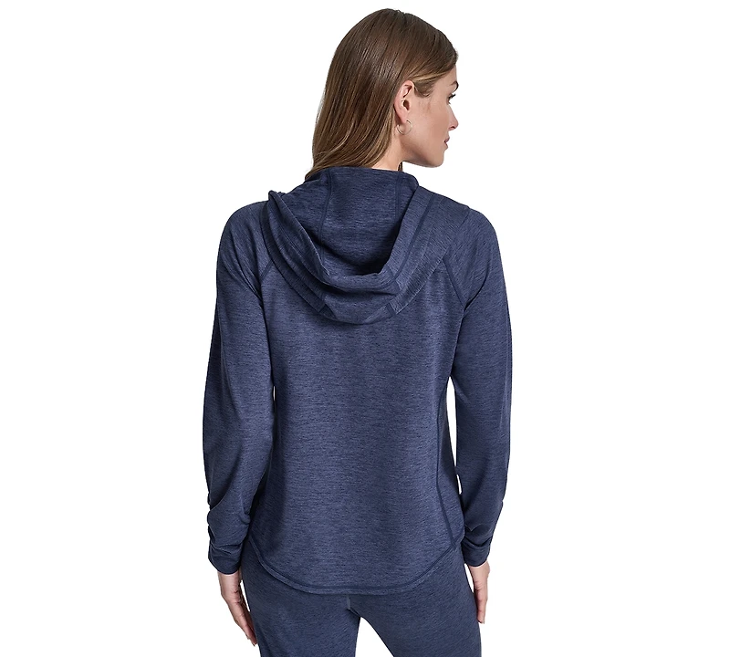 Dkny Women's Full-Zip Long-Sleeve Hoodie