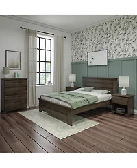 Max & Lily Farmhouse Queen Panel Bed