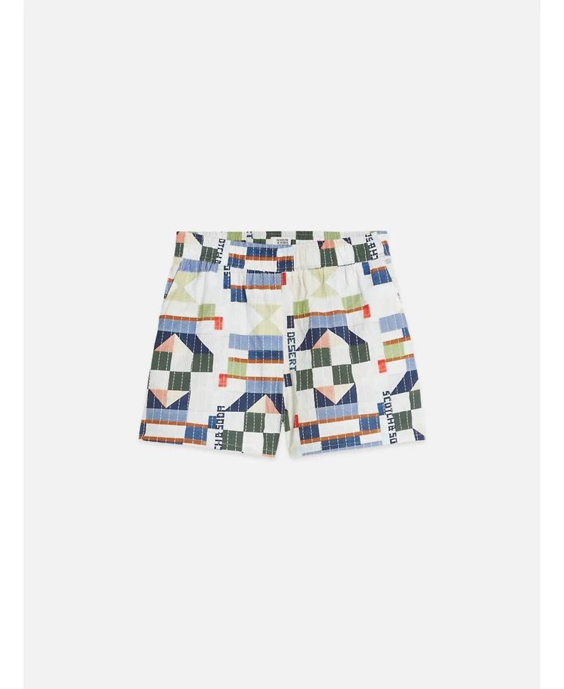 Scotch & Soda Women's and Printed Stitch-Embroidered Shorts