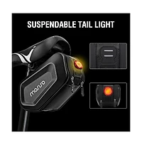 Hikeen Waterproof Bike Seat Bag 2L Hard Shell Bicycle Saddle Bag Under Seat Storage Pouch with Quick Release for Road Mountain Cycling