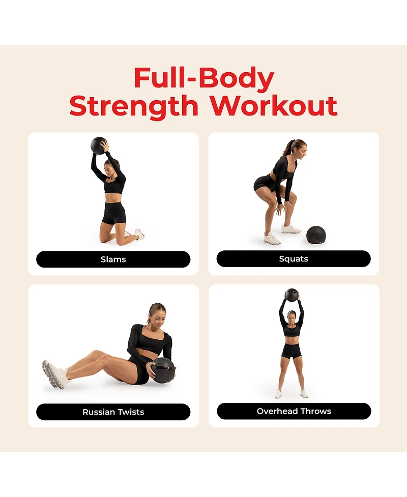 Sunny Health & Fitness Slam Ball