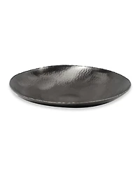 Godinger Temari Hammered Gunmetal 11.12" Round Platter