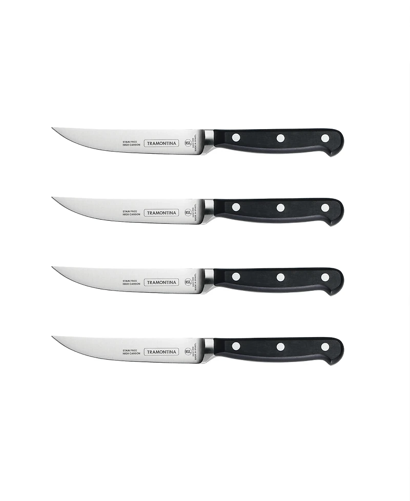 Tramontina Pro Series Forged 4-Pc. Fine Steak Knife Set