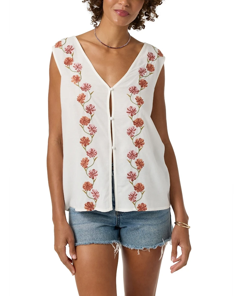 O'Neill Women's Farren Floral Sleeveless Top