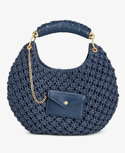 I.n.c. International Concepts Eedenn Crochet Hobo Handbag with Small Wallet, Macy's Exclusive