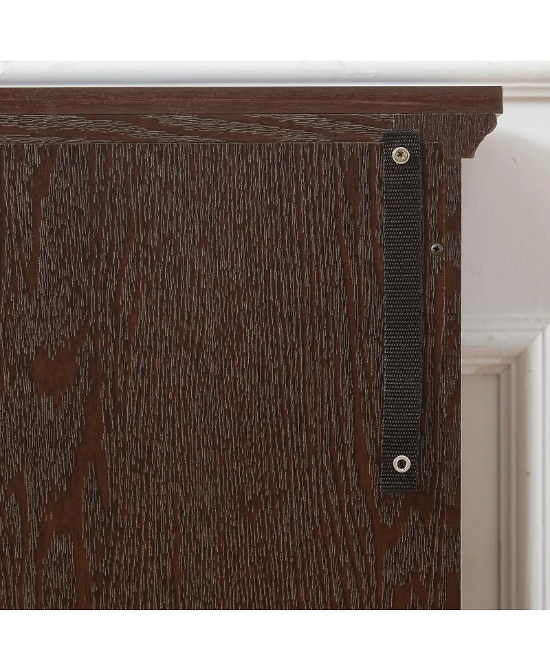 Streamdale Furniture Glass Door Curio Display Cabinet