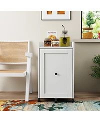 Streamdale Furniture Sliding Pantry Snack Organizer with Wheels