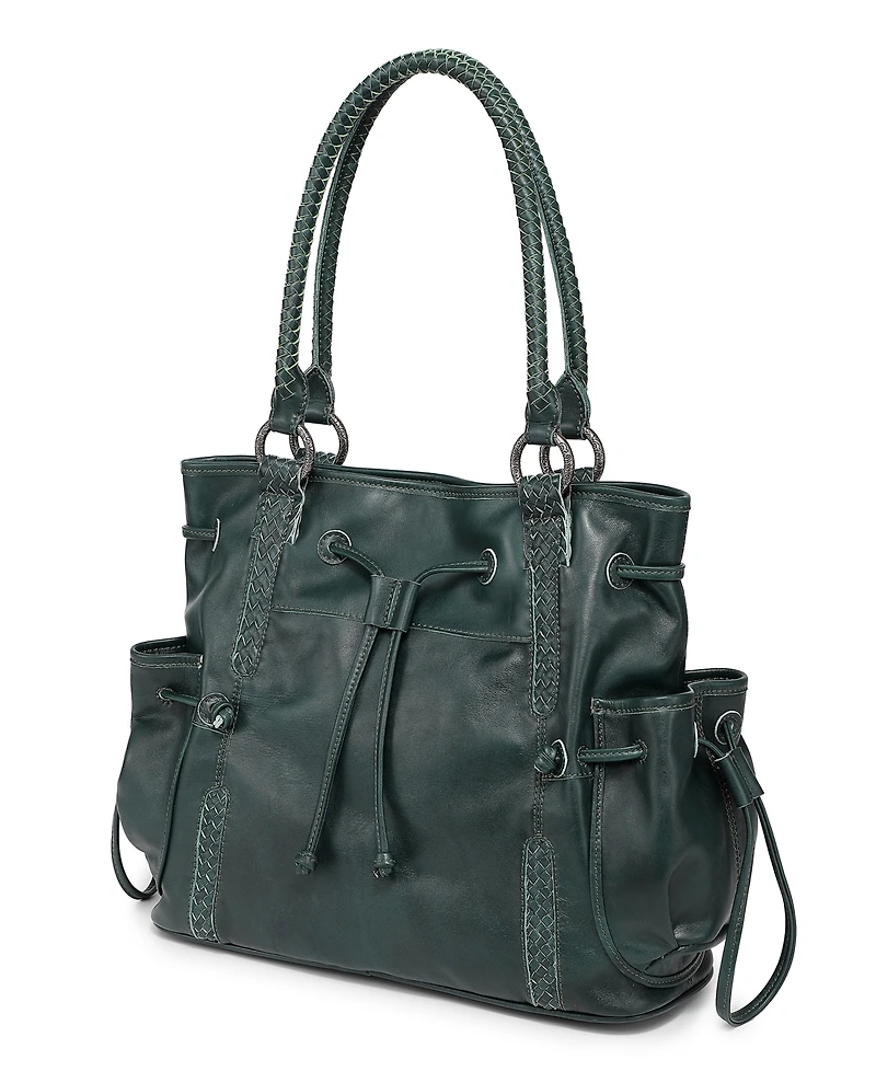 Old Trend Brassia Large Top Handle Tote Handbag