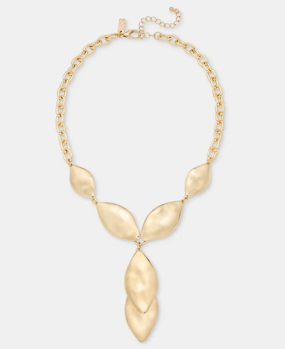 I.n.c. International Concepts Sculptural Lariat Necklace, 16" + 3" extender, Macy's Exclusive