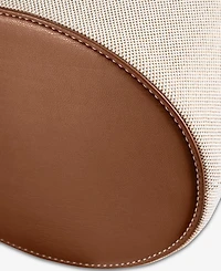 Giani Bernini Linen Bamboo Handle Bucket, Macy's Exclusive