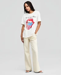 And Now This Women's Rolling Stones Graphic T-Shirt, Macy's Exclusive