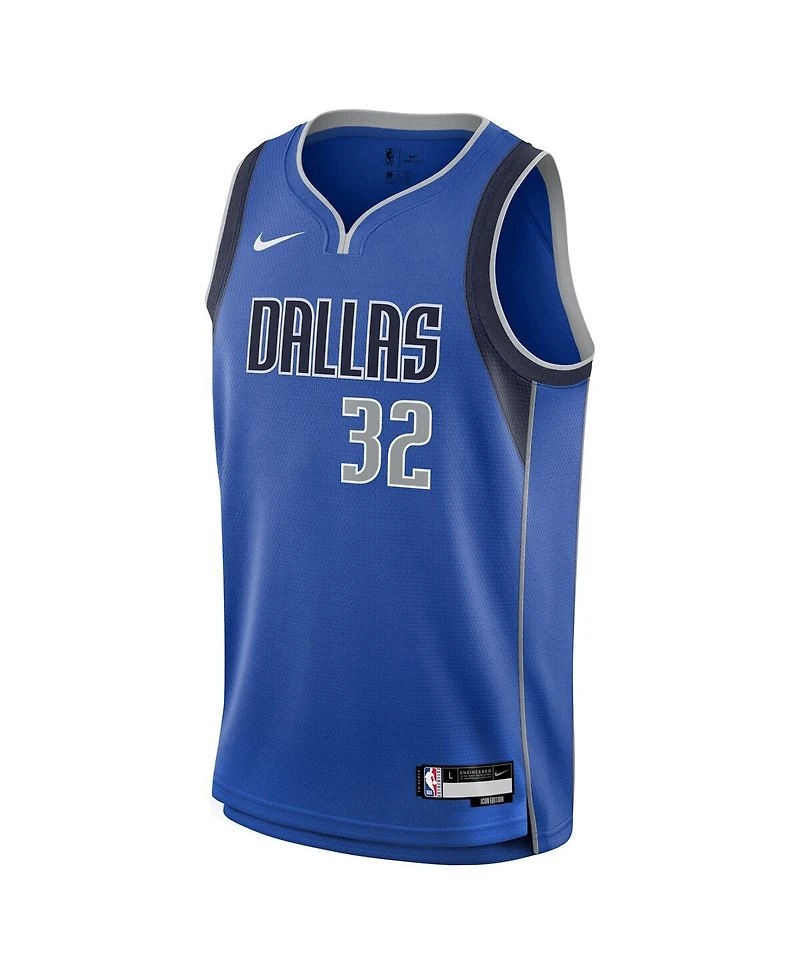 Nike Big Boys and Girls Cooper Flagg Blue Dallas Mavericks Swingman Icon Edition Jersey