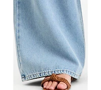 On 34th Women's High-Rise Wide-Leg Soft Denim Jeans, Regular & Short, Macy's Exclusive