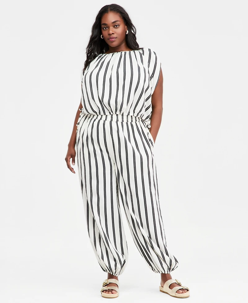 On 34th Trendy Plus Emma Sleeveless Side-Tie Top, Macy's Exclusive