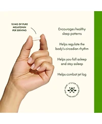 Swanson Triple Strength Melatonin Natural Sleep Support for Disrupted Sleep Cycles (60 Capsules, 10mg Each)