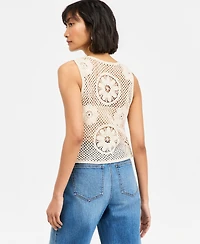 On 34th Women's Crochet Vest Top, Macy's Exclusive