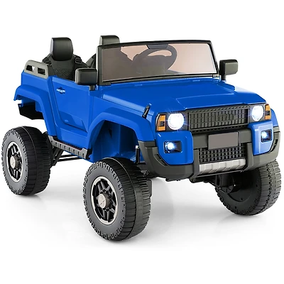Slickblue Kids 24V Ride-On Car, 2-Seater with Remote Control and 4WD Switchable