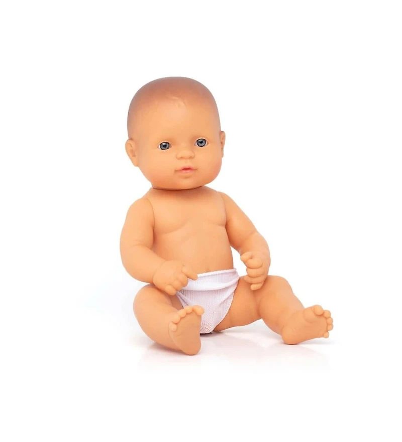 Baby Boy Doll 12 5/8" - Anatomically Correct (Made in Spain)