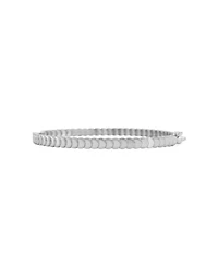 The Lovery Sterling Silver Wave Bangle