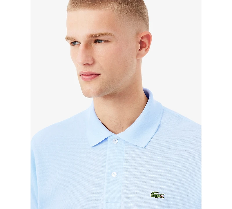 Lacoste Men's L.12.12 Classic-Fit Short-Sleeve Pique Polo Shirt