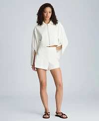 Kenneth Cole Women's Mid-Rise Pull-On Shorts