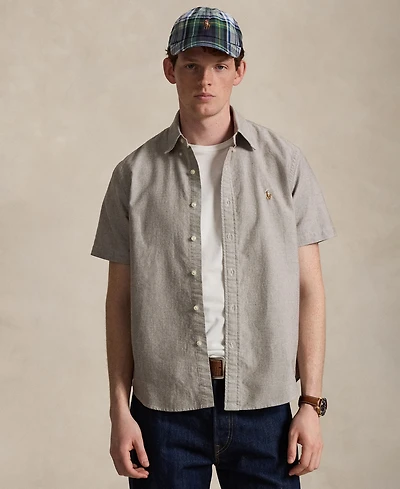 Polo Ralph Lauren Men's Classic-Fit Short-Sleeve Oxford Shirt