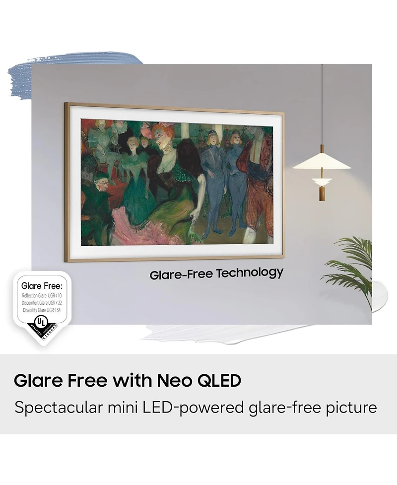 Samsung QN75LS03HWFXZA 75" The Frame Pro Neo Qled 4K Smart Tizen Tv (2026)