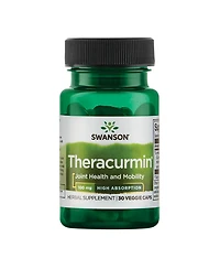 Swanson Theracurmin Herbal Supplement for Joint Health and Mobility Formulated for High Absorption 30 Capsules, 100 mg Each