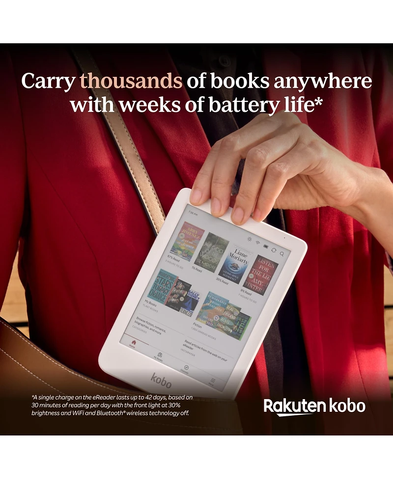 Kobo Clara Colour eReader with SleepCover Case Bundle