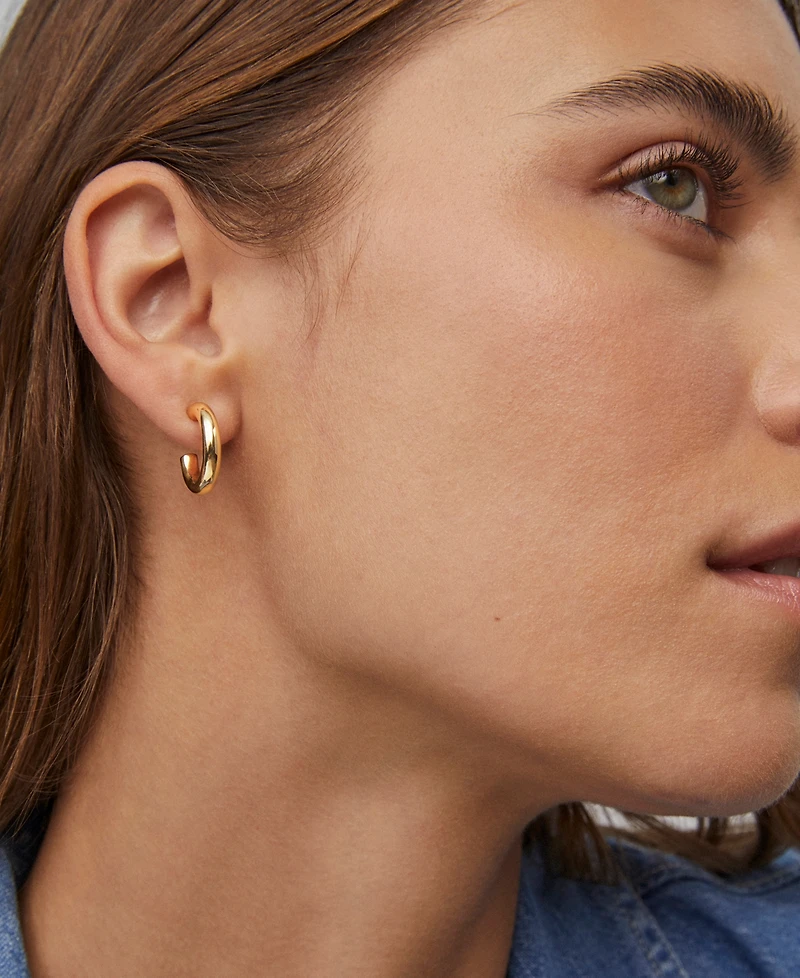 Kendra Scott 14K Gold Plated Over Brass Colette Huggie Earrings