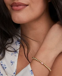 Kendra Scott Mini Elaina Stone Charm Beaded Stretch Bracelet