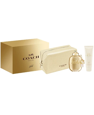 Coach 3-Piece Gold Parfum Spray Set