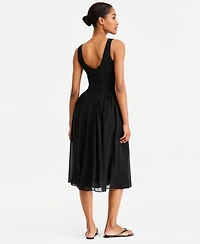 On 34th Women's Drop-Waist Midi Dress, Macy's Exclusive