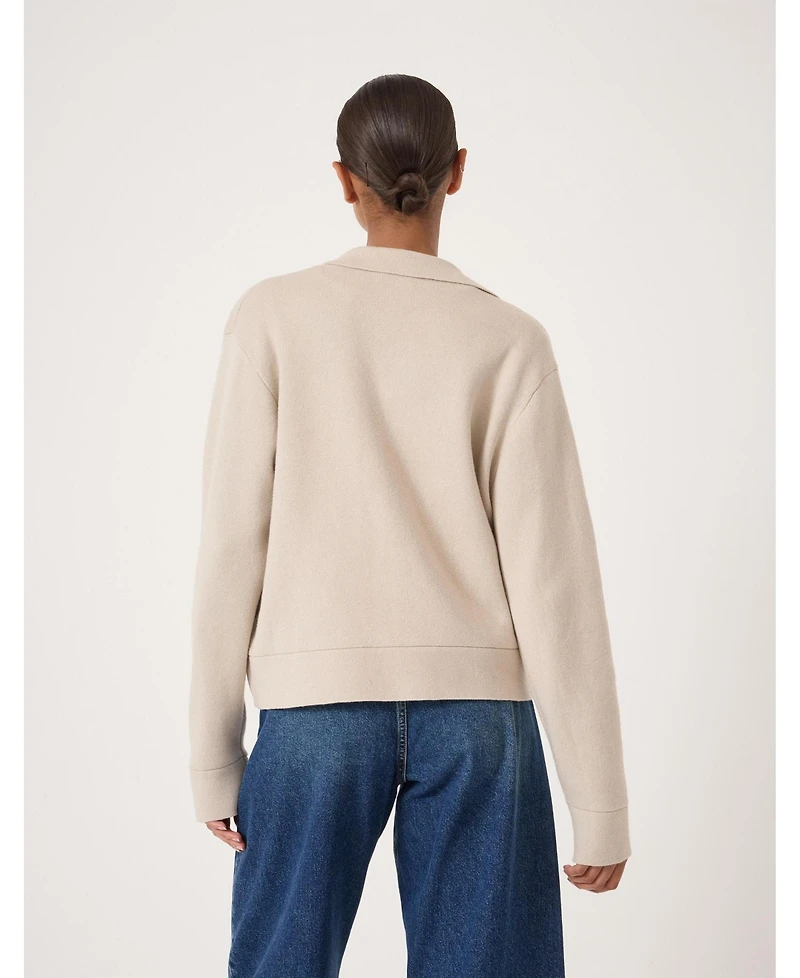 Hush Women's Knitted Zip Front Jacket