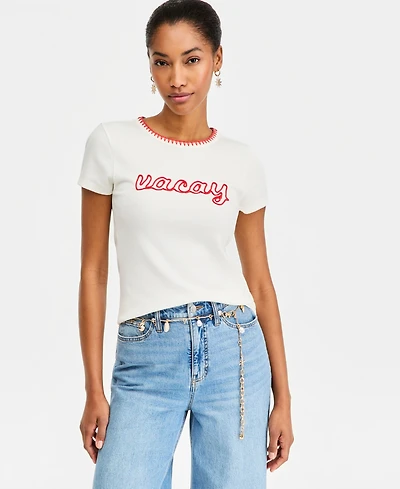 On 34th Women's Short-Sleeve Vacay Graphic T-Shirt, Macy's Exclusive