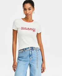On 34th Women's Short-Sleeve Vacay Graphic T-Shirt, Macy's Exclusive