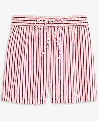 On 34th Women's Drawstring Seersucker Texture Shorts, Macy's Exclusive