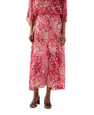 Scalpers Women's Monet Print Mini Skirt