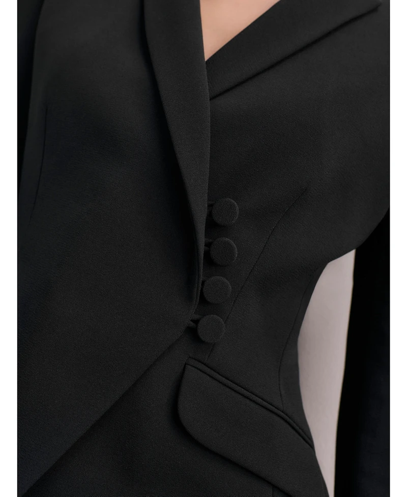 The Fold Women's Forino Clever Crepe Blazer