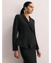 The Fold Women's Forino Clever Crepe Blazer