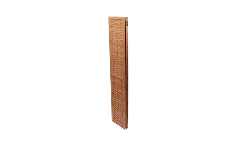 Household Essentials Basket Weave Bamboo Screen