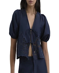 Scalpers Women's Satenemb Shirt